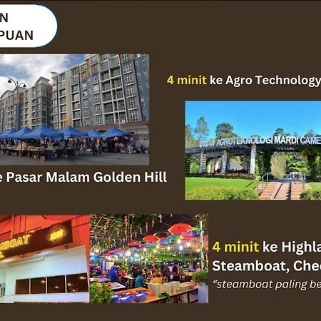 Homestay Cinta Furqan 1 - Apartment Cameron Highland Tanah Rata Eksteriør bilde
