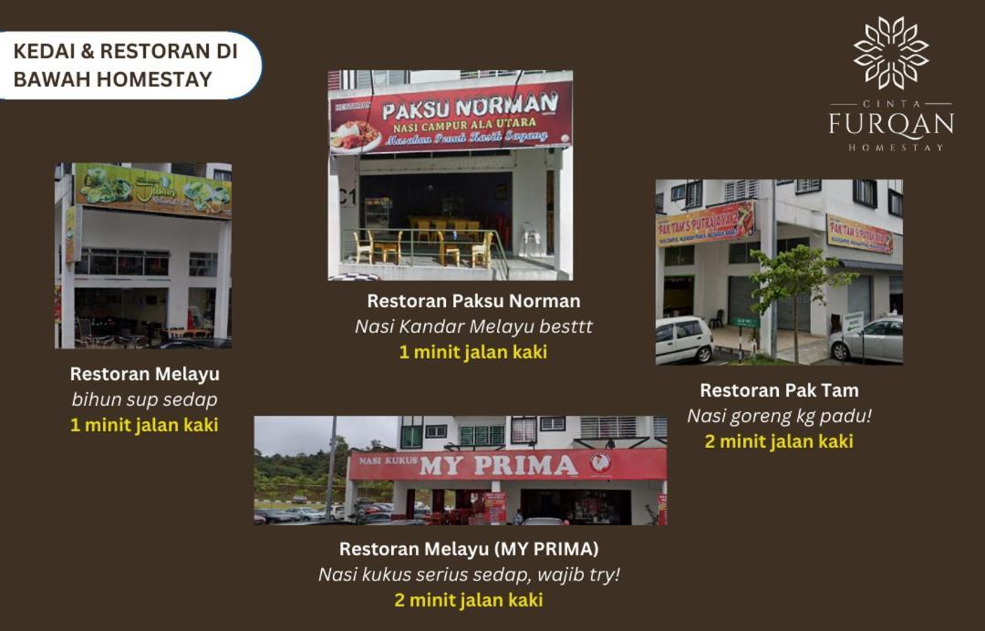 Homestay Cinta Furqan 1 - Apartment Cameron Highland Tanah Rata Eksteriør bilde