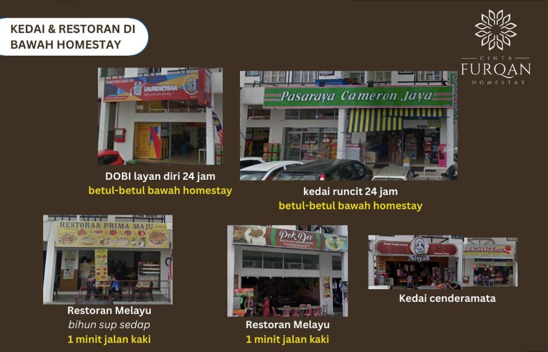 Homestay Cinta Furqan 1 - Apartment Cameron Highland Tanah Rata Eksteriør bilde